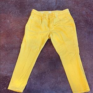 a.n.a Mustard Skinny Ankle Pants